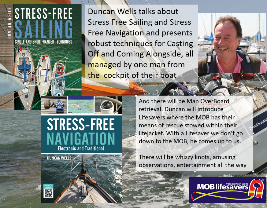 Poster re stress free sailing and navigation